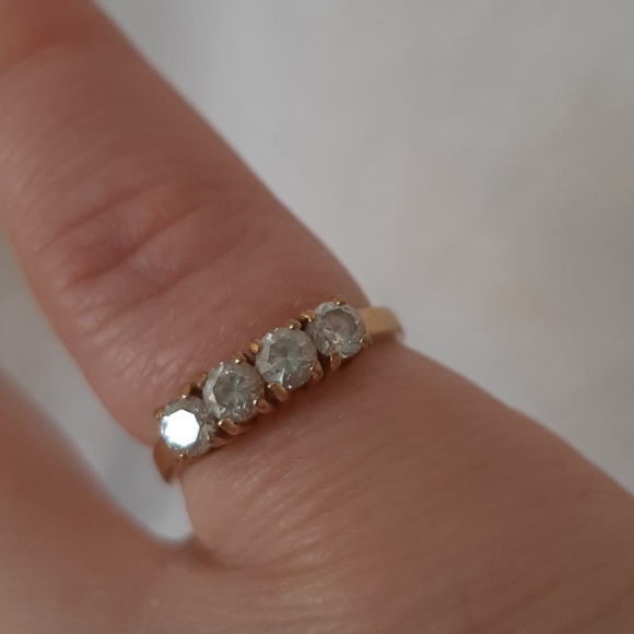 Assortment Rings 925 Silver Size 7 or 8 - Picture 2 of 7